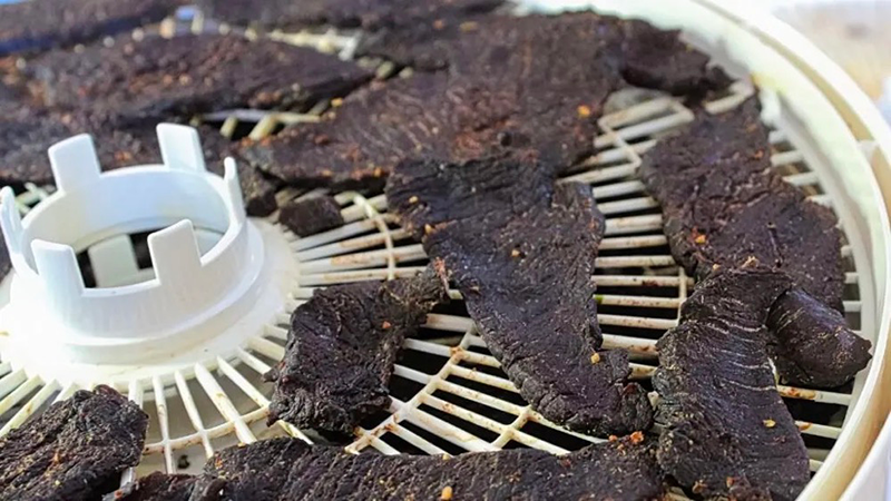 how to make deer jerky in a food dehydrator3