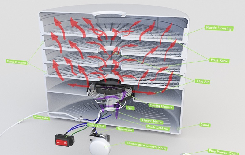 how food dehydrator works3