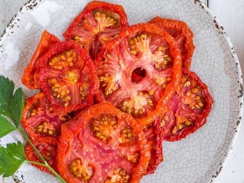 how to dehydrate tomatoes in food dehydrator1