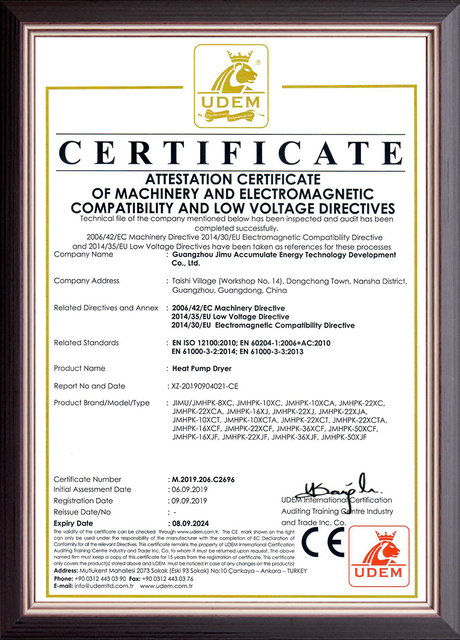 Our Certificate-CE