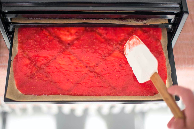 how to make fruit leather in a food dehydrator1